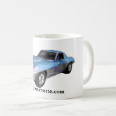 Joe_Corvette、www.joecorvette.com コーヒーマグカップ (正面右)