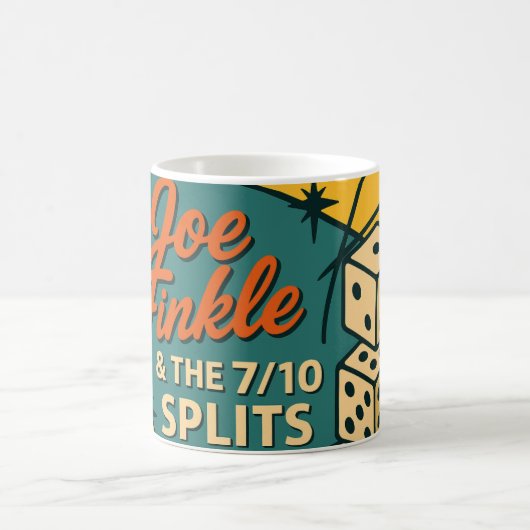 Joe Finkle & The 7/10 Splits ロックンロール マグカップ (中央)