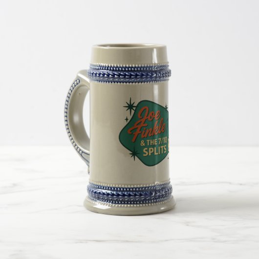 Joe Finkle & The 7/10 Splits Rockin' Beer Stein ビールジョッキ (正面左)