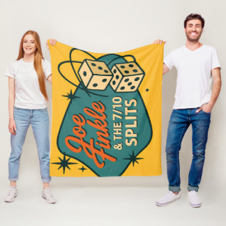Joe Finkle & The 7/10 Splits Rockin' Blanket フリースブランケット