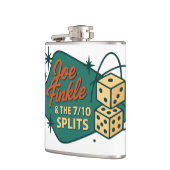 Joe Finkle & The 7/10 Splits Rockin' Flask フラスク (左)