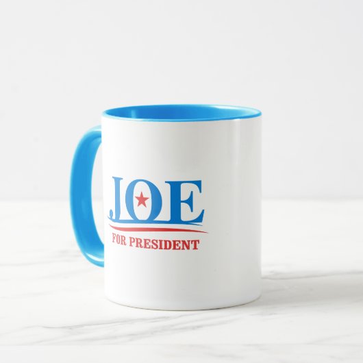 JOE for President マグカップ (正面左)