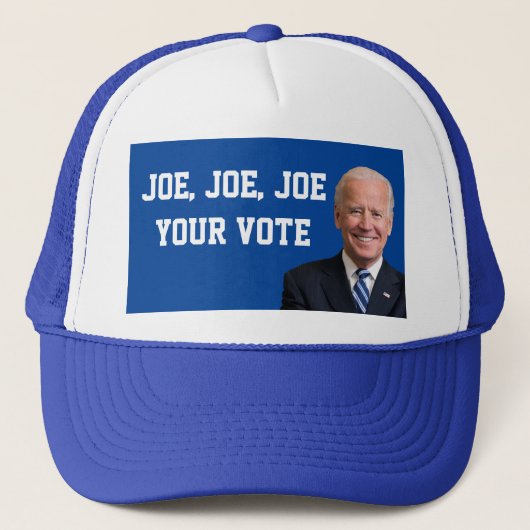 Joe、Joe、Joe Your Vote キャップ (正面)