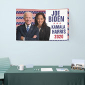 Joe Kamala Harris 2020米国大統領写真 横断幕 (トレードショー)