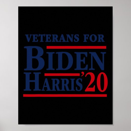 Joe Kamala Harris 2020選挙へ ポスター (正面)