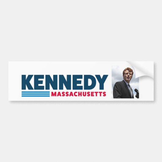 Joe Kennedy for US Journey 2020 バンパーステッカー (正面)