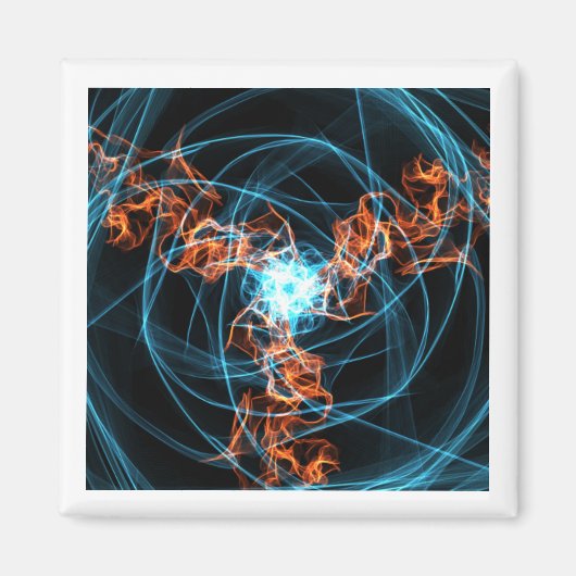 Joe Mastrofilippoの「トータリティ」デジタルアートマグネット マグネット (正面)