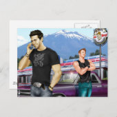 Joe Phillipsによるロードトリップ ポストカード (正面/裏面)