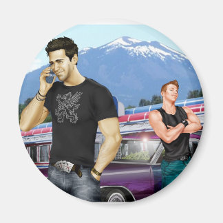 Joe Phillipsによるロードトリップ マグネット