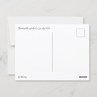 Joe-Pye-Weedハガキの3色のまわりに ポストカード