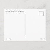 Joe-Pye-Weedハガキの3色のまわりに ポストカード (裏面)