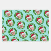Joe Santa Hat - C'mon Man Have a Merry Christmas ラッピングペーパーシート (正面2)