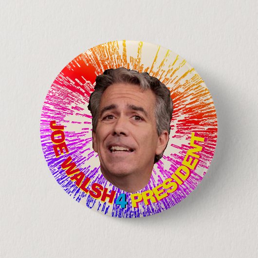 Joe Walsh 2020 缶バッジ (正面)