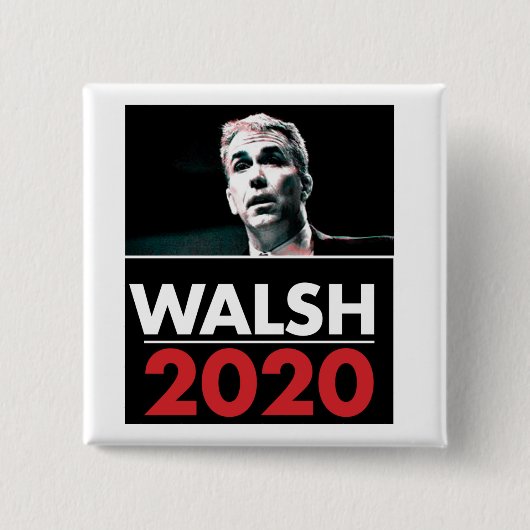 Joe Walsh 2020 缶バッジ (正面)