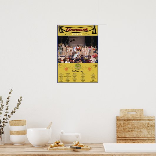 JoeCustoms.com Con Circusポスター ポスター (キッチン)