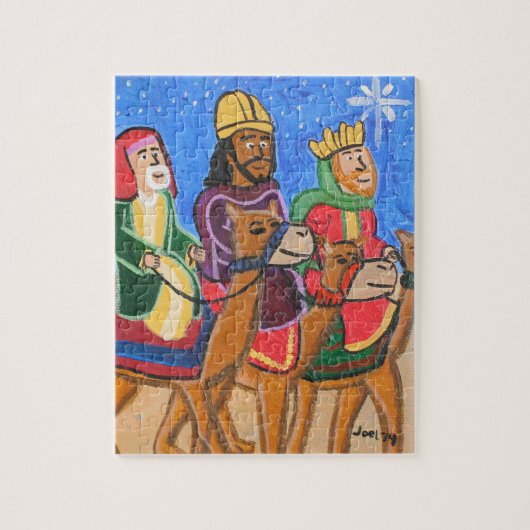 Joelアンダーソンのパズルによる3人の賢者 ジグソーパズル (縦)