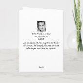 Joelアンダーソン著雪の自由の女神 シーズンカード (裏面)