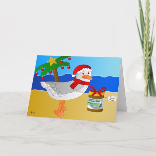 Joelアンダーソン著Le Caramel Holidayの挨拶状 シーズンカード (正面)