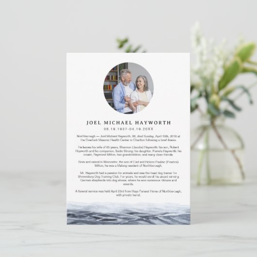 JOELミニマル海水写真の死亡記事カード カード (スタンド正面)