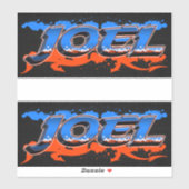 Joel Vorname Name Graffiti Aufkleber Sticker シール (シート)