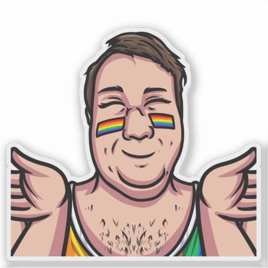 JoeMLyman Open Arm シール (正面)