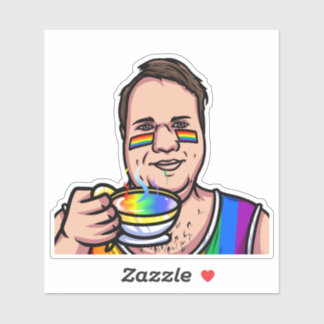 JoeMLyman Rainbow Mag シール