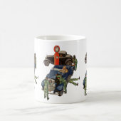 Joe's Full Service Gas Station、ヴィンテージ・ビジネス コーヒーマグカップ (中央)