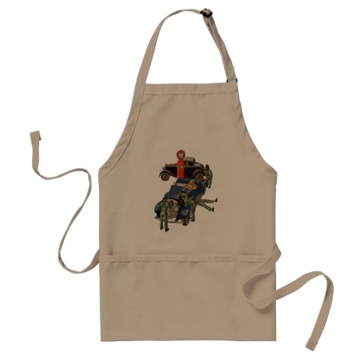 Joe's Full Service Gas Station、ヴィンテージ・ビジネス スタンダードエプロン (正面)