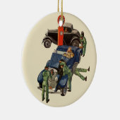 Joe's Full Service Gas Station、ヴィンテージ・ビジネス セラミックオーナメント (右)