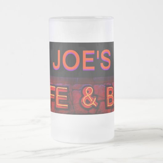 Joe's (Or?) Cafe and Bar マグ (中央)