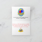 Joeyとのハッピーバースデー カード (内部)