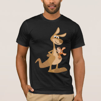 Joeyのかわいい漫画のカンガルーのミイラおよびTシャツ Tシャツ