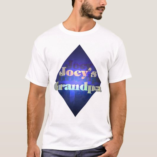 Joeyの祖父(ワイシャツの前部) Tシャツ (正面)