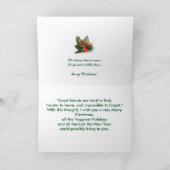 Joeyは皆にメリークリスマスを望みます シーズンカード (内部)