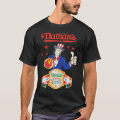 Joey Chestnut Nathans Hot Dog Eating Fourth Of Jul Tシャツ (正面)