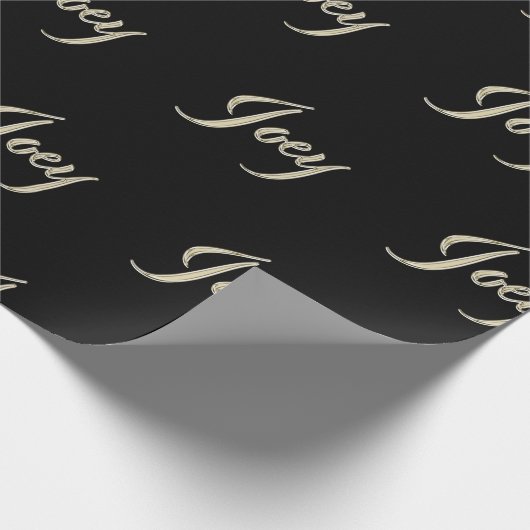 Joey Vorname Name edles Geschenkpapier Papier ラッピングペーパー (角)