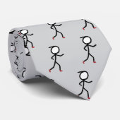 Jogging Stickman ネクタイ (ロール)