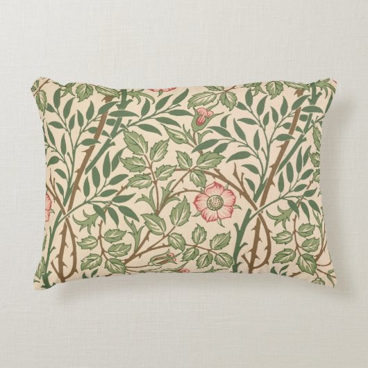 Johが印刷する壁紙のための「甘いイバラ」のデザイン アクセントクッション (正面)