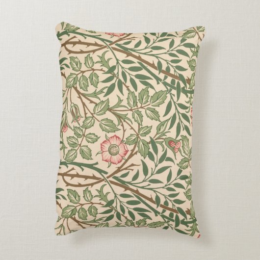 Johが印刷する壁紙のための「甘いイバラ」のデザイン アクセントクッション (裏面(縦))