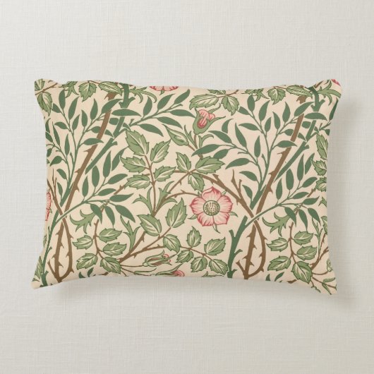 Johが印刷する壁紙のための「甘いイバラ」のデザイン アクセントクッション (裏面)