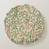 Johが印刷する壁紙のための「甘いイバラ」のデザイン ラウンドクッション (裏面)