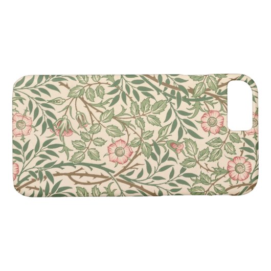 Johが印刷する壁紙のための「甘いイバラ」のデザイン Case-Mate iPhoneケース (裏面(横))