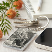 Joh Mogkキリストクリストフォロスの子供の川 キーホルダー (正面右)