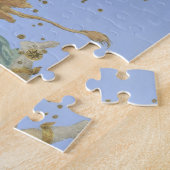 Joha著「Uranometria」からのオリオンの星座、 ジグソーパズル (側面)