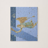 Joha著「Uranometria」からのオリオンの星座、 ジグソーパズル (縦)