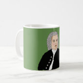 Johann Sebastian Bach コーヒーマグカップ (正面左)