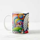 Johann Sebastian Bach:ポートレート・イン・アモダン・ペティ コーヒーマグカップ (左)