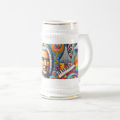 Johann Sebastian Bach:ポートレート・イン・アモダン・ペティ ビールジョッキ (正面右)