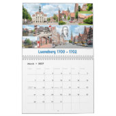 Johann Sebastian Bach Cities & Places, 2026 カレンダー (3月 2027)