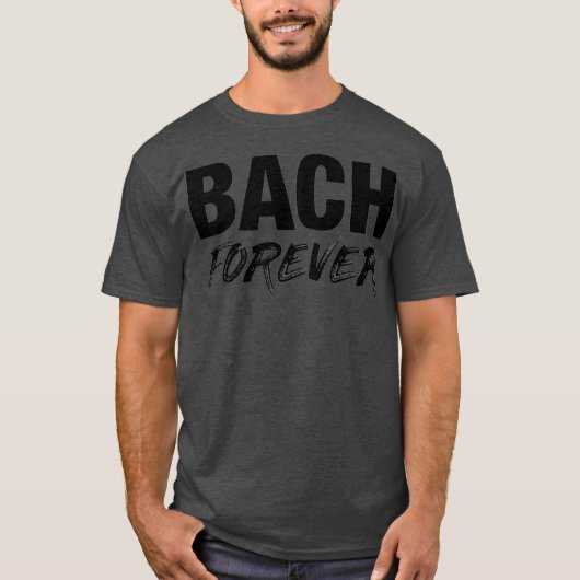 Johann Sebastian Bach German composer Music Tシャツ (正面)